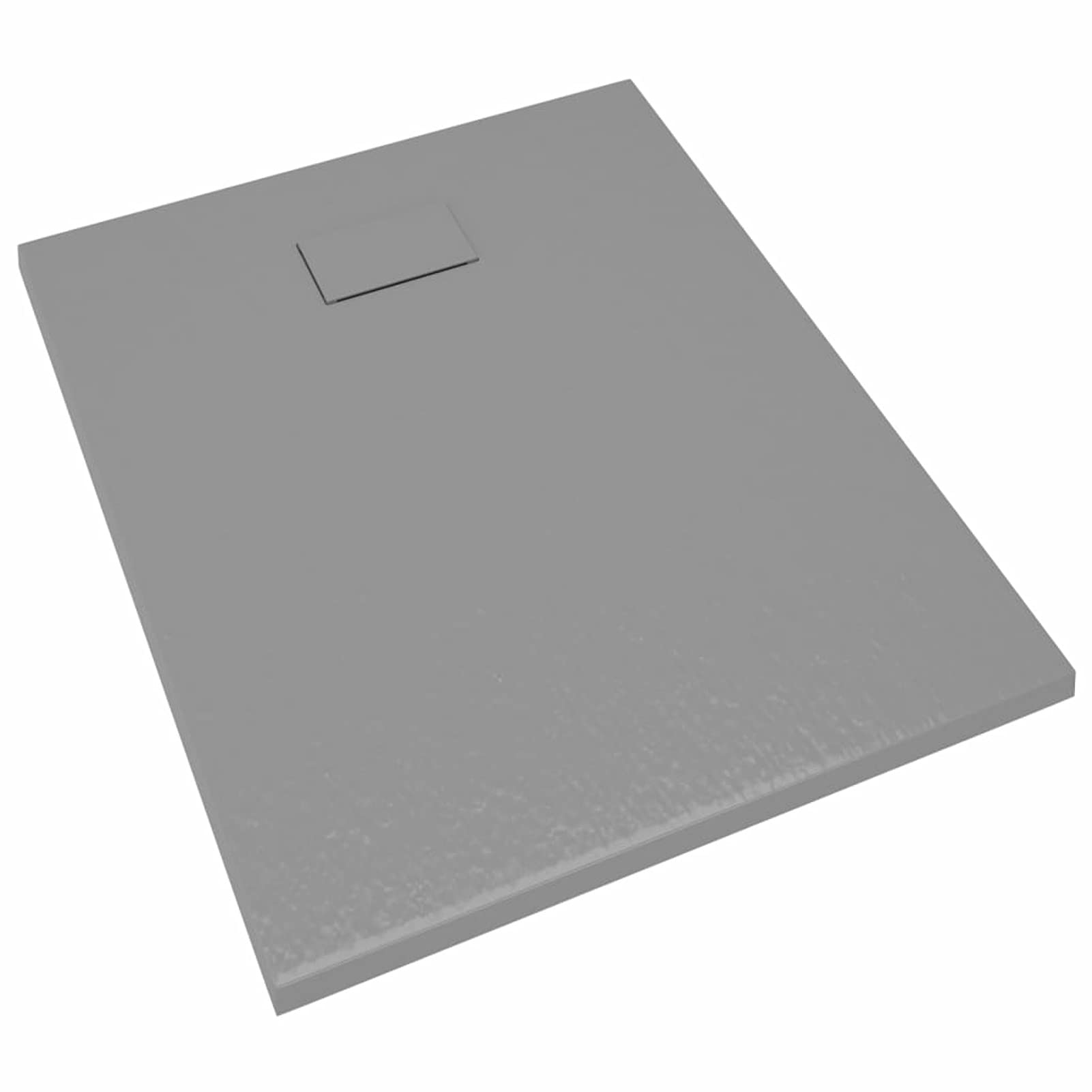 Plato de Ducha Gris 100x80 cm Plato Duchas Mampara De Ducha Abatible