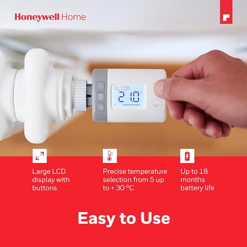 Honeywell Home intelligenter, programmierbarer Elektronischer Heizkörperregler - Rondostat HR10 2...