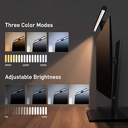 Baseus Monitor Light Bar Monitor Lamp with Touch Control, Dimmable