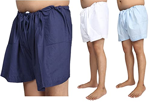Image of BISMAADH Organic Soft & Breathable Cotton Unisex Sikhi NADA Kachhera Pack of 3