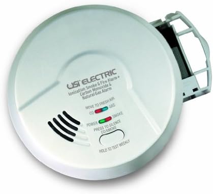 Universal Security Instruments MICN109 3-in-1 Smoke, Carbon Monoxide and Natural Gas Alarm Pack 2 Size: Pack 2 Model: MICN109
