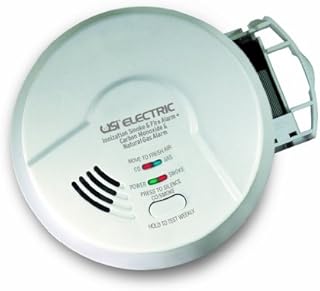 USI Electric MICN109 Hardwired 3-in-1 Smoke, Carbon Monoxide and Natural Gas Alarm