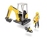 Das Bauarbeiter-Set im Maßstab 1:24 greift viele Details aus dem Alltagsbild in der Stadt auf, sodass Kinder ab drei Jahren einen perfekten Bezug zur Welt herstellen können.