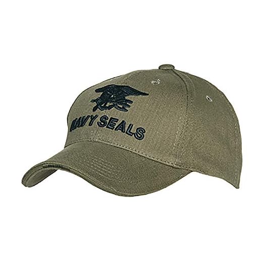 Fostex Garments Chapeau de Baseball Militaire Navy Seals Brodé - Vert - Taille Unique