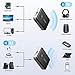 iTeknic Bluetooth 5.0 Receiver Transmitter, 2-in-1 3.5mm Audio Transmitter, aptX Low Latency, Pair 2 at Once for TV/Home Sound System
