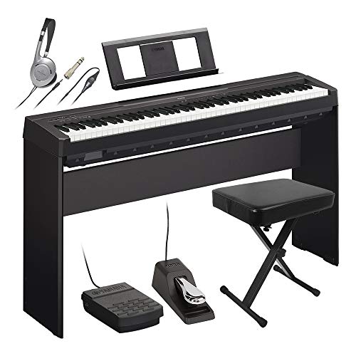 Amazon | YAMAHA P-45B 電子ピアノ 88鍵盤 専用スタンド・Xイス