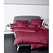 Produktbild Janine Kissenbezug Mako Satin Kissenhülle Uni Colors 80 x 80 cm Bordeaux