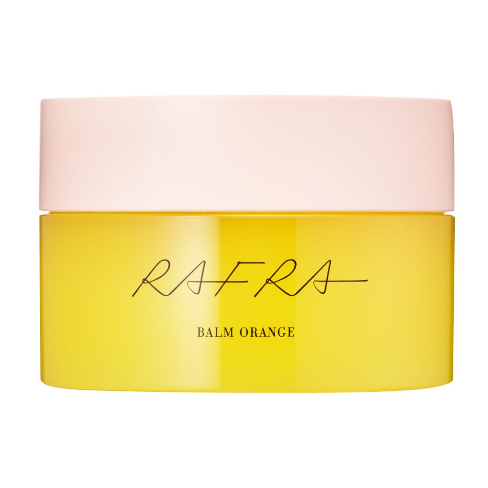 【新処方】大容量 ラフラ クレンジングバーム バームオレンジ オレンジの香り 200g 天然由来成分99%以上配合 メイク落とし 洗顔 毛穴 対策 ダブル洗顔不要 まつエクOK バーム オレンジ