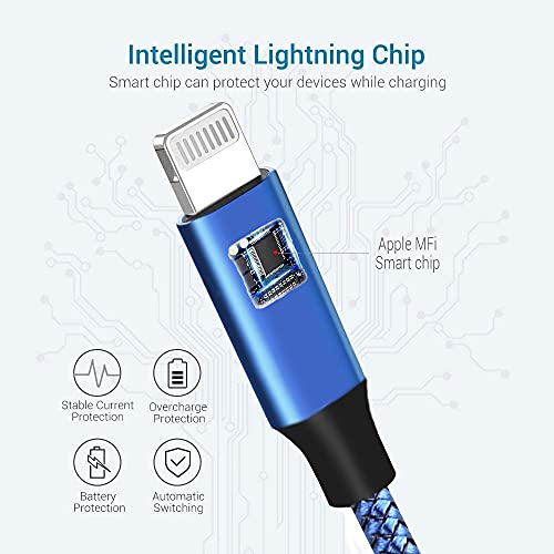 Fast Charger Iphone Cable,Iphone 14 Charger Fast Charging Cable [Apple Mfi Certified] 2Pack 10Ft Iphone Fast Charger,Usbc To Lightning Cable For Iphone 14/14 Plus/13/12/11/Pro Max/Mini/Xs,Ipad,Airpods #TOP2