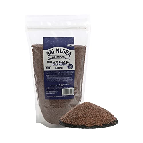 Sal Negra Fina de Himalaya - 1 Kg - 100%
