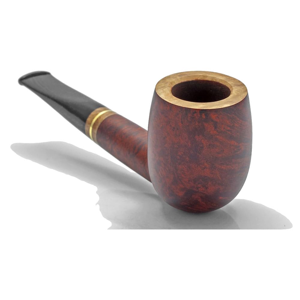 Chacom Fischietto Alpina Bordeaux liscio di Stadlerveine / applicazione in metallo acrilico / 9 mm (944)