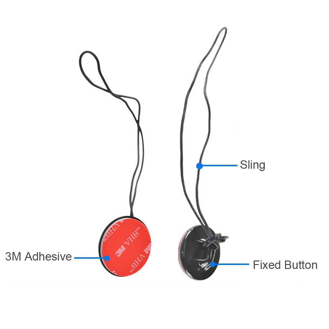 Amazon.com: DEKEENSTAR Action Camera Safety Tether Strong Adhesive Stickers  Strap Cord Compatible with GoPro Hero 13, 12, 11, Insta360 X5 X4, DJI OSMO  Action 6/5 Pro/4, SJCAM,AKASO Action Camera Helmet Mounts : Electronics