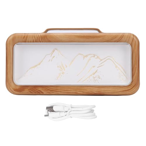 Difusor aromático eléctrico TOPINCN 600ml con luz LED miniatura 4
