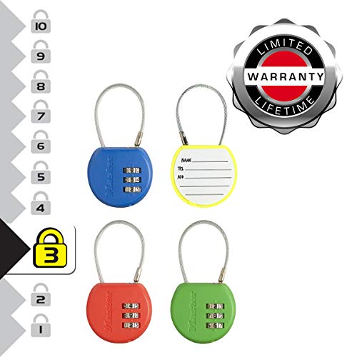 Cadenas TSA Master Lock pour eviter les ouvertures forcees de valise aux douanes