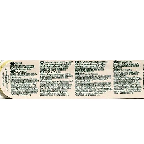 Fallot Portion Tray Mustards, 4 Ounce (Pack Of 4) #TOP1