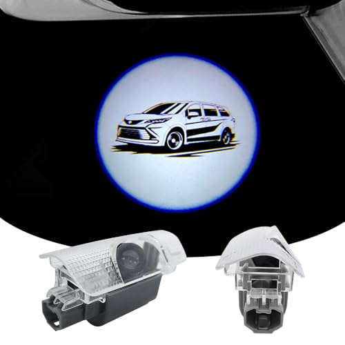 Lámparas LED proyector puerta auto compatible Sienna 2021-