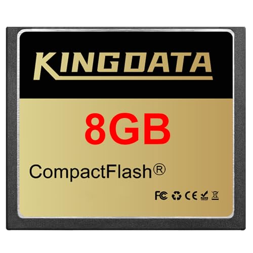 【Alloggiamento in metallo e formattazione FAT32】Alloggiamento robusto in metallo da 43,0 × 36,0 × 3,3 mm (1,7 × 1,4 × 0,13 pollici) con file system FAT32 preformattato per fotocamere Nikon/Canon legacy.