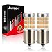 AUXLIGHT 1156 BA15S 1003 1141 7506 1156A LED Bulbs Amber Yellow, Ultra Bright 57-SMD LED Replacement for Blinker Lights, Turn Signal/Parking or Running Lights, Brake/Tail Lights (Pack of 2)