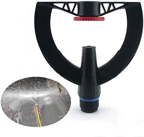 Plastic Refraction Shock Type Nozzle Lawn Watering Sprinkler.