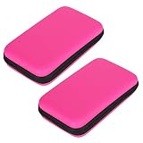 Weikeya Stockage Sac, Pratique Portable Épaule Sac Héberger Machine PU Rayure Flanellette pour Ndsill/Nintendo 3DXL