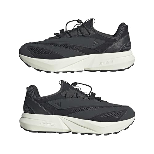 adidas Men's Lightblaze Vista Sneaker, Carbon/Black/Grey, 10 by adidas - Image 7