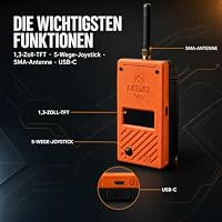 Meshnology GAT562 30S LoRa-Mesh-Funkknoten mit L76K GNSS, Orange – Ansicht 7