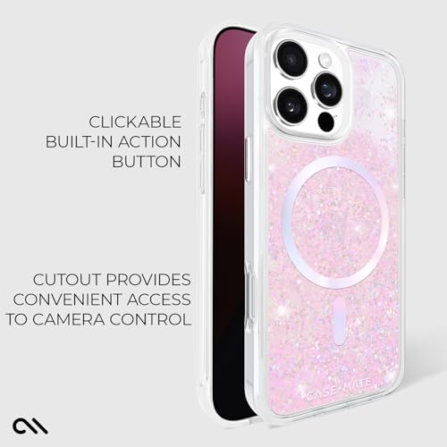 Case-Mate, Custodia Per Iphone 16 Pro Max, Compatibile Con Magsafe, Elegante Custodia Iridescente Con Protezione Dalle Cadute Fino A 3,7 M, Cover Magnetica Di Alta Qualità Per Iphone 16 Pro Max, - 4