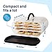Bakers Sto 'N Go Cookie and Cake Carrier Container with Handle and Lid 4 Trays Cupcake Storage Transport Holder Box 2 Devil Eggs Trays Included