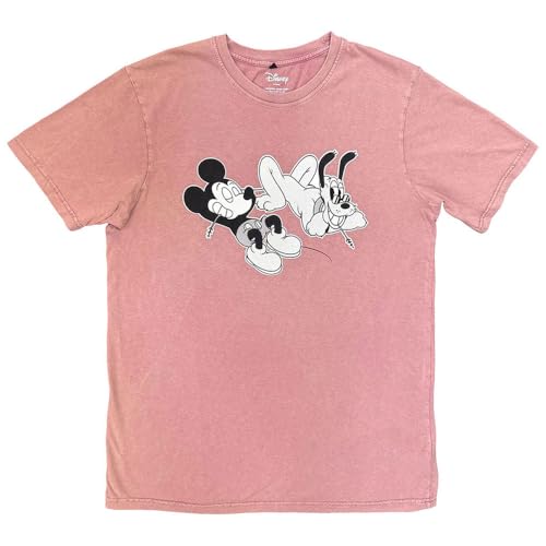Camiseta de Mickey and Pluto Relax, rojo, S