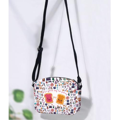 MAOFAED Funny ABA Behavior Analyst Therapist Gift, It’s A Great Day for Paring Crossbody Bag for RBT Behavior Tech (day for paring)4