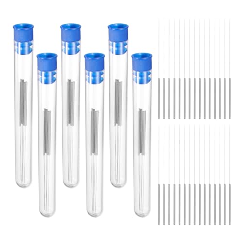 sourcing map 3D Printer Nozzle Cleaning Kit, 30 Pcs Stainless Steel Nozzle Cleaning Needles 0.25mm Nozzle Cleaner for 3D