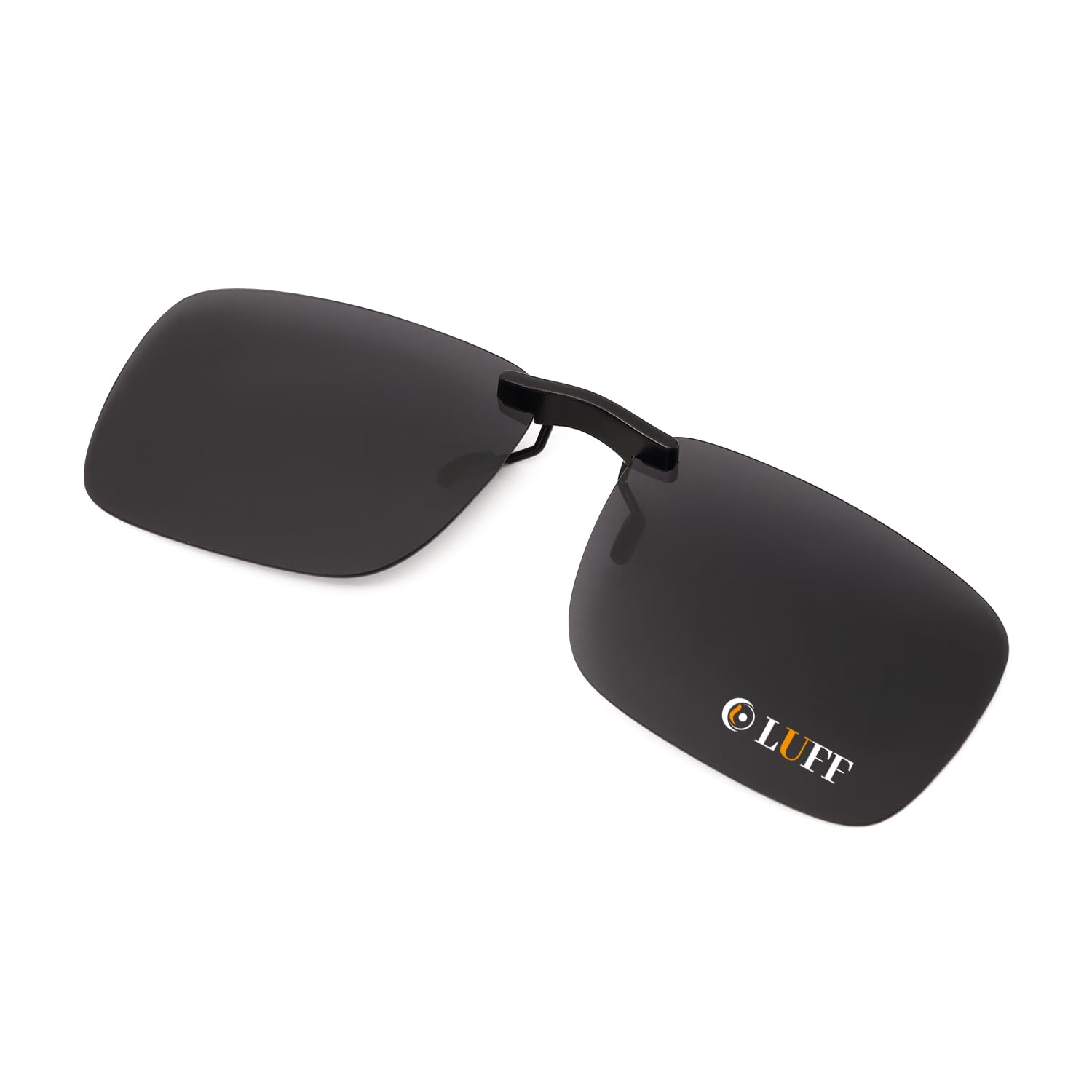 LUFFPolarized Clip on Sunglasses Over Prescription Glasses for Men Women Driving/Fishing Anti Glare|100% UV400 Protection