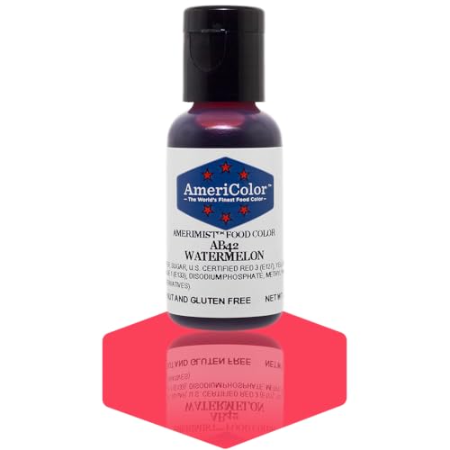 AmeriColor Airbrush Watermelon Airbrush Food Color, .65 oz