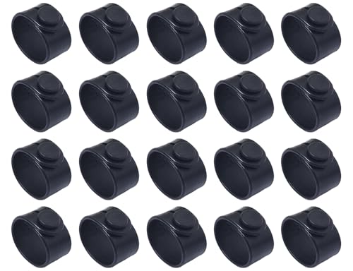 20 fascette stringicavo in gomma, organizer per cavi, per moto, auto, prodotti meccanici, caricabatterie domestici (93 x 15 mm)