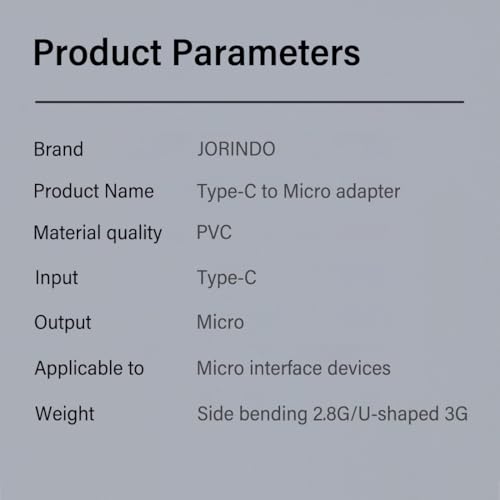 Adaptateur USB C vers Micro USB coudé à 180° transfert rapide 480 Mbps - 6