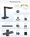 CZUR ET MAX Professional Book Scanner, 38MP Document Camera, Laser Curve-Flatten, USB High Speed Document Scanner, 180+ Languages OCR, Capture A3, Support HDMI, for Windows/MacOS/Linux