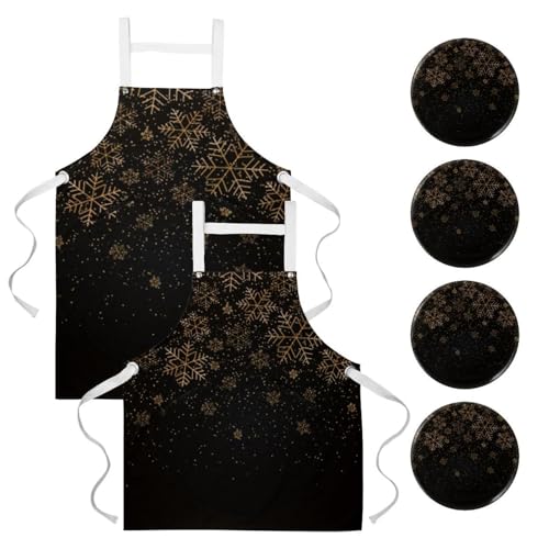 Tablier de serveuse pour cuisine et bistrot idéal pour les fêtes de Noël