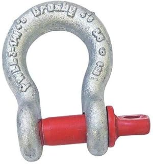 Anchor Shackle, Carbon Steel, 19, 000 lb.