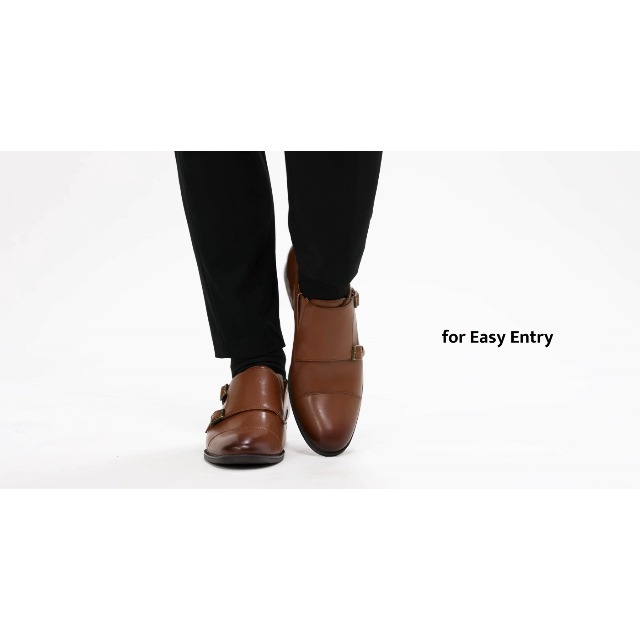 Amazon.com | Marc Joseph New York Men's Oliver Street Double Monk