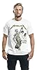 Metallica Justice Men T-Shirt White L, 100% Cotton, Regular #1