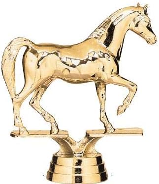 Crown Awards Horse Trophies with Custom Engraving, 5" Personalized Arabian Horse Trophy On Black Base Prime