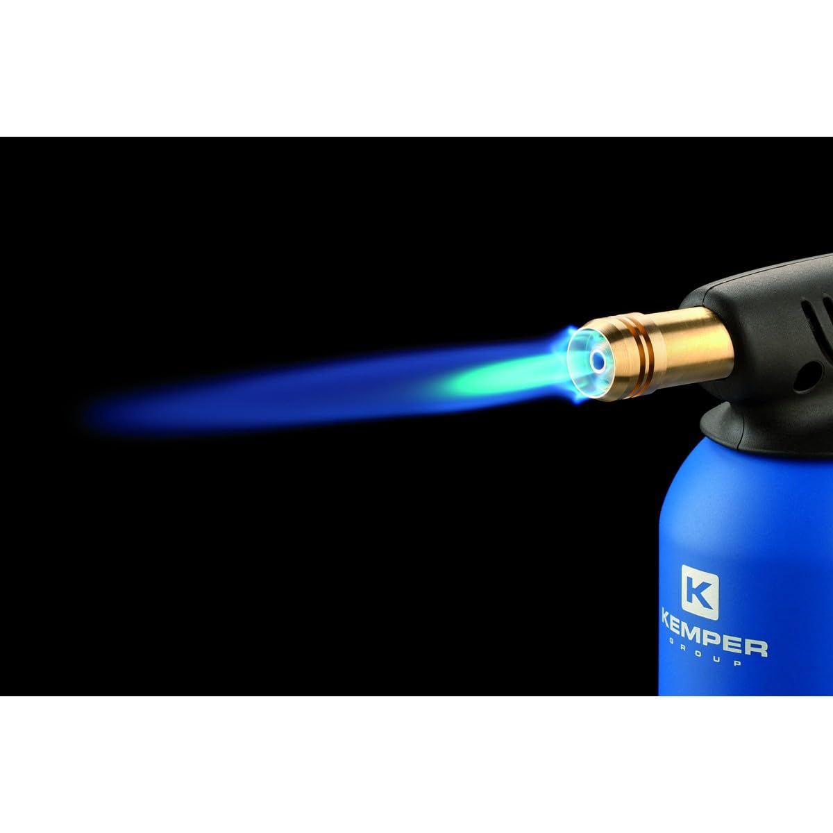 Kemper Lampada Per Saldare Cannello Accendi Fuoco + 4 Bombole Gas Butano