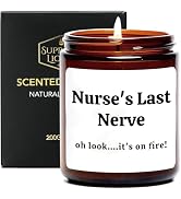 Nurse Gifts for Women & Men- Funny Nurse Candle Gifts for Nurses' Day, Christmas Gift Thank You G...