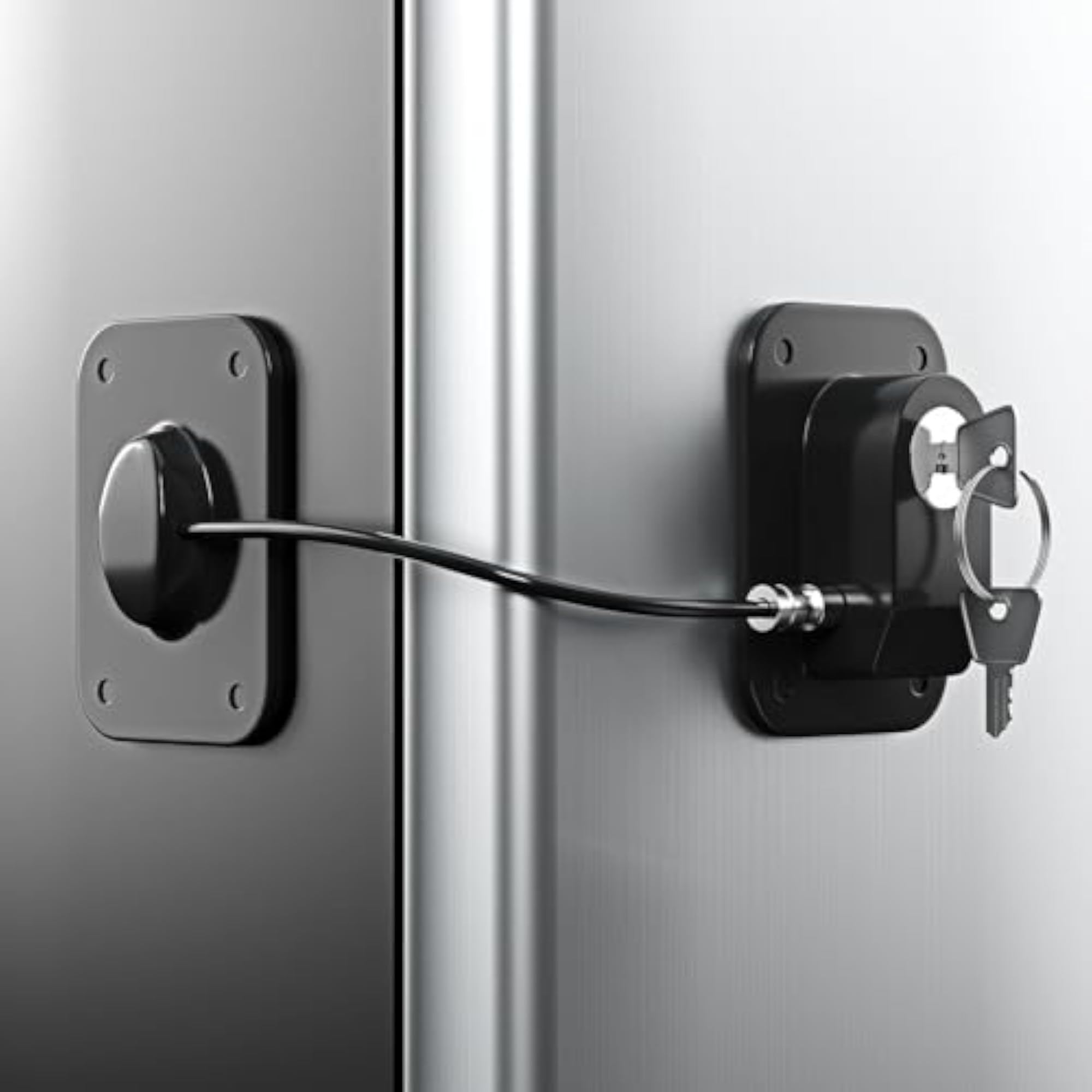 Adhesive Cable Lock for Cabinets & Drawers