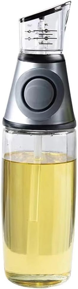 Oil Sprayer Glass and Vinegar Dispenser Pantry Storage Containers Spray Bottle for Kitchen Tools Accessories(D,500ML)