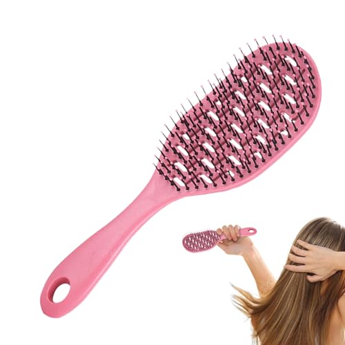 Birtern Cepillo de pelo para hombre, cómodo peine de masaje con pala, peine fino para el peinado diario, hogar, viajes, hotel, vacaciones, dormitorio universitario