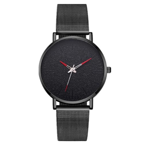 Imagen de JOATVEE Reloj de hombre de acero inoxidable resistente al agua