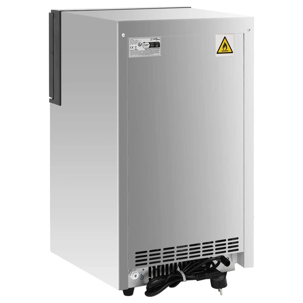 Générique Appareil à glaçons argenté 45 kg / 24 h,Électroménager de Cuisine, Machines à glaçons,153682