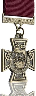 THE VICTORIA CROSS Full Size Medal & Ribbon. Highest British Military Award/Decoration/Honour for Bravery/Valour. Army, Navy, RAF. Replica/Reproduction.