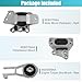 X AUTOHAUX 1 Set Engine Motor Transmission Mounts for Ram Promaster City 2.4L 2015-2018 for Jeep Renegade 2015-2020 No.68258599AA/68363755AA/68363756AA